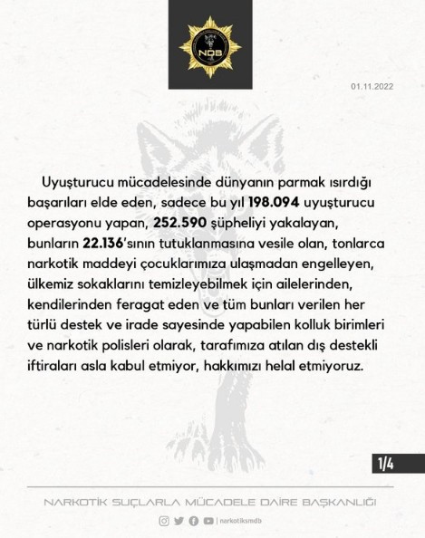 Narkotik'ten Kılıçdaroğlu'nun iftiralarına yanıt! 'Hakkımızı helal etmiyoruz!'